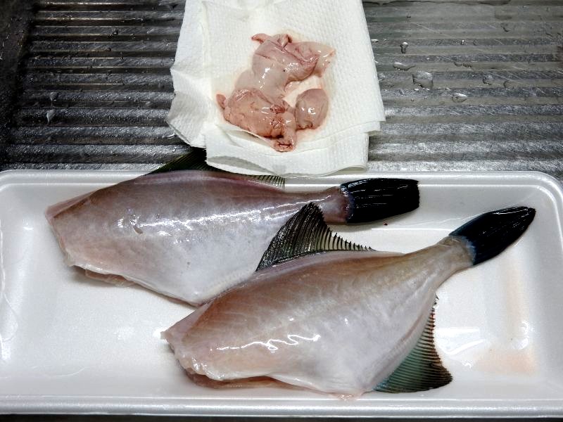 カワハギを肝醤油で 四季彩日記 ４