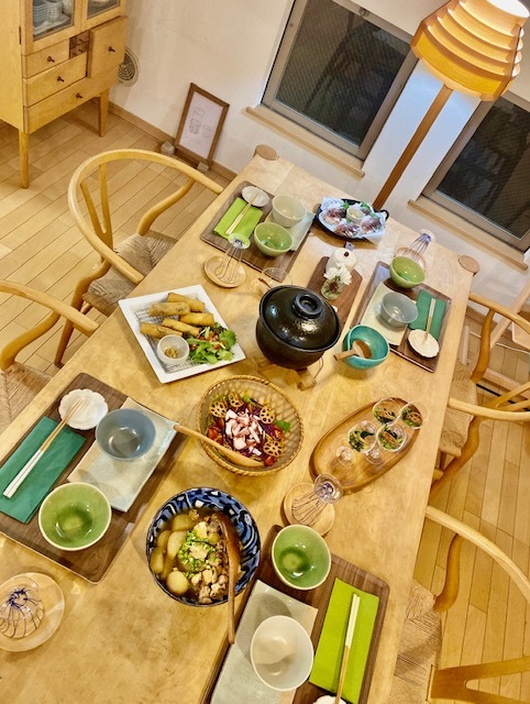 sunday 久しぶりに次男夫婦と夕食を囲んで♪_a0165160_15323806.jpg