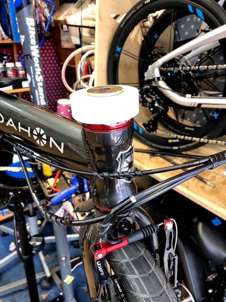 DAHON K3ポジションの変更 : カルマックス タジマ -自転車屋さん