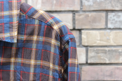 「dip」 どことなく感じれる土臭さと品 \"PRINT CHECK SHIRTS\" ご紹介_f0191324_08030540.jpg