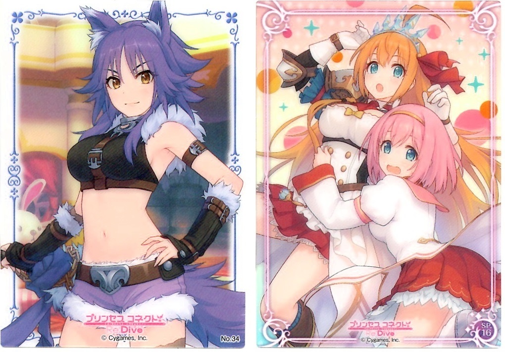 【開封レビュー】プリンセスコネクト!Re:Dive “クリアカードコレクションガム2” 箱開封(後編)_f0205396_14252092.jpg
