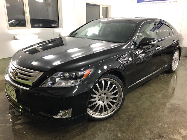 ★新在庫車 レクサスLS600hネットアップ完了ッ!★(白石店)_c0161601_19544062.jpg