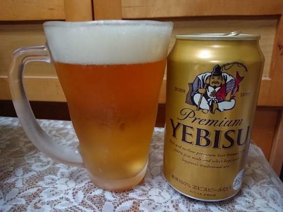 1/21 ヱビスビール & 豆乳割り & おでん_b0042308_00310704.jpg