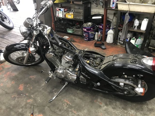 スティード600 納車整備 キャブレターオーバーホール_a0164918_18410397.jpg