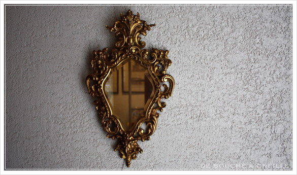 miroir mural 古い壁掛け鏡 ミラー フランスアンティーク_d0184921_16290444.jpg
