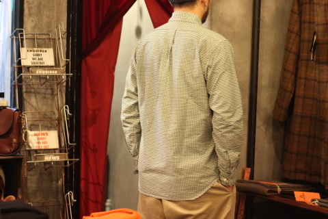 「WORKERS」 Modified BD, 2020, Green Check Supima Oxford ご紹介_f0191324_08591381.jpg