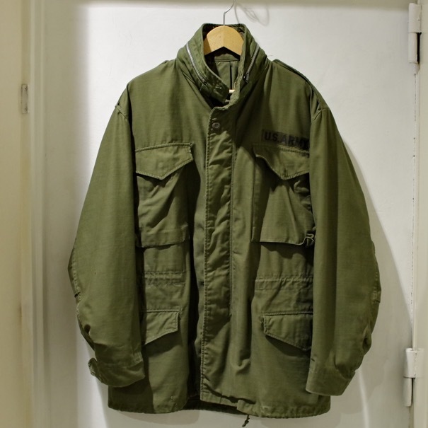 1960s US ARMY M65 Field Jacket 2nd Edition / アルミジップ 袖マチ