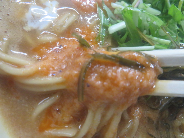 【限定】エビ味噌らーめん@青波_a0389150_21062583.jpg