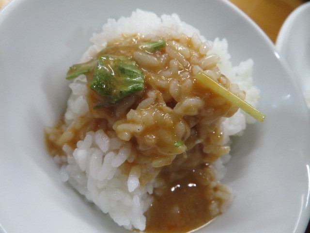 【限定】エビ味噌らーめん@青波_a0389150_21143417.jpg