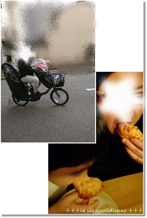 突っ込まれたコーンパンと姫また発熱。。。そして私も発熱 (;´д`)ノ_a0348473_01454417.jpg