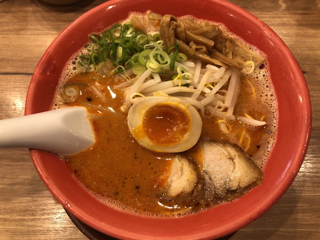 激辛みそらーめんにチャレンジ!_a0253729_14173208.jpg