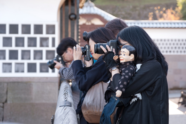 キラク写真教室 秋の金沢 撮影会① 金沢城周辺_e0369736_08472571.jpg
