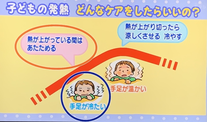 こどもの発熱時は 温める 冷やす どっち Just Follow Your Heart 一番やりたいことをやる