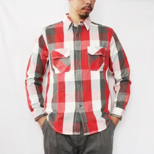 BIGMIKE ヘビーフランネルシャツ_a0258834_13454994.jpg
