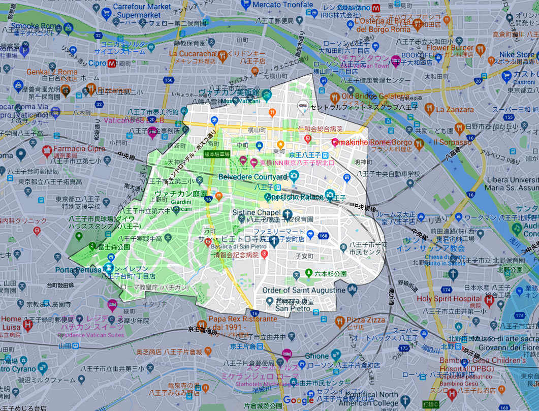 つぶやき ミニ国家 中編 八王子見て歩記