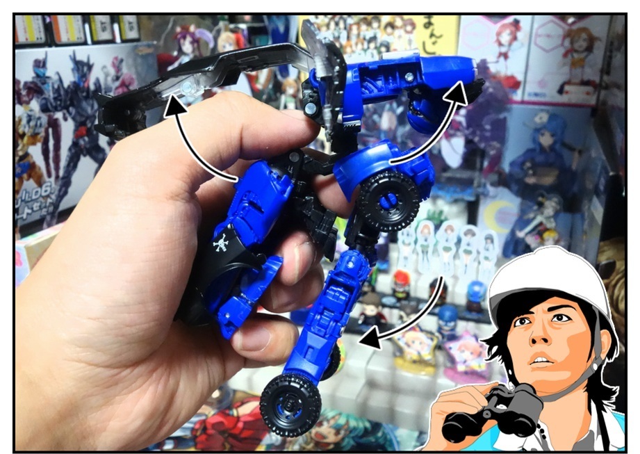 戦闘機シャッター発売前に“出来が良い方”のドロップキックで遊んでおく!!_f0205396_19340410.jpg