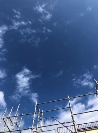 足場架け工事_c0331470_15243260.jpg