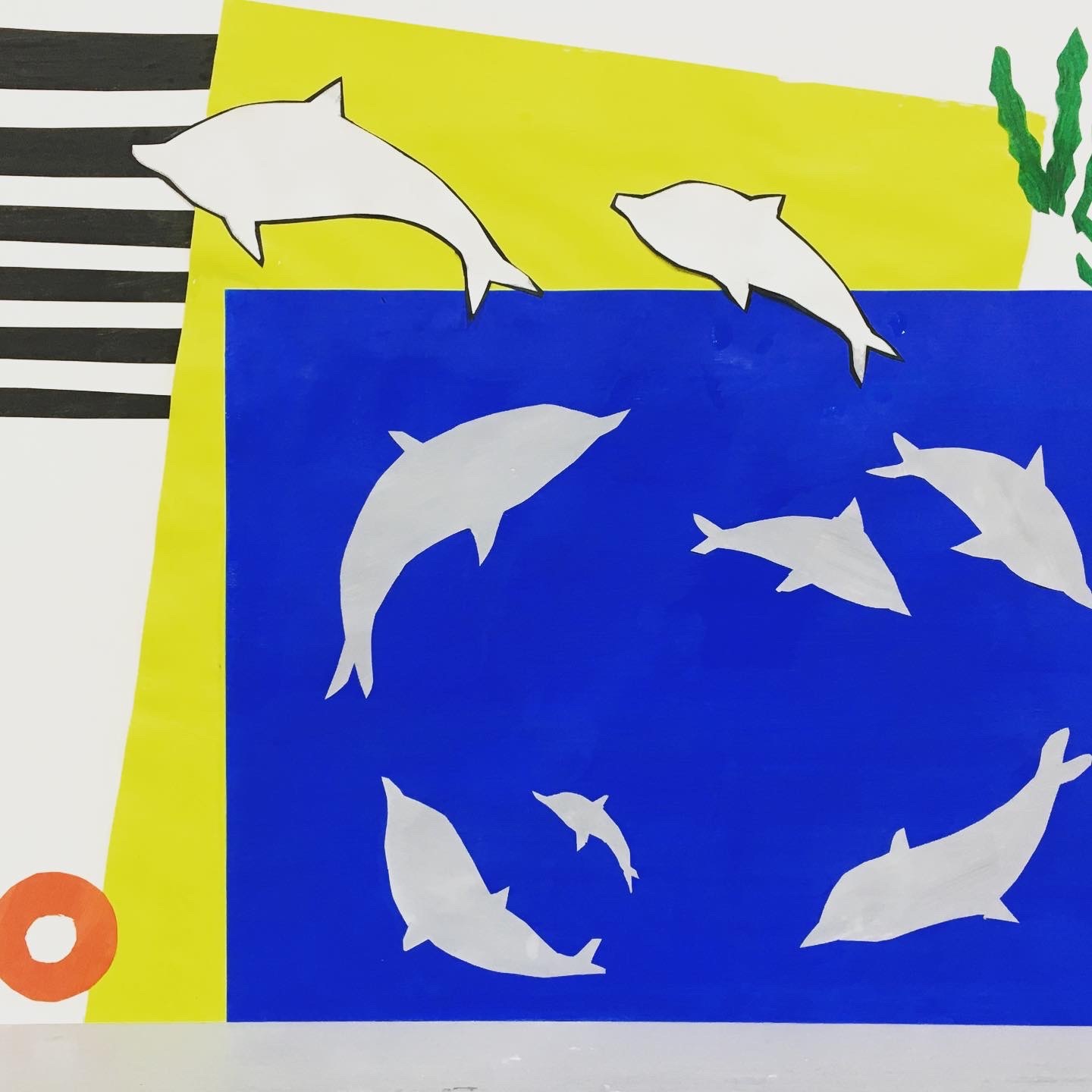 マティスの切り絵にチャレンジ 絵画教室ルカノーズ 池袋校
