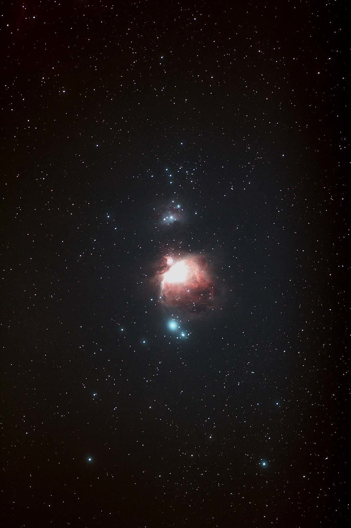 市街地で撮った馬頭星雲とオリオン大星雲 天体写真投稿