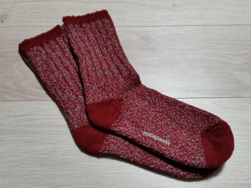 Patagonia HW Merino Daily Crew Socks Mountain Rose2