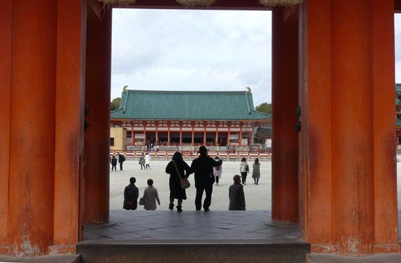 冬の平安神宮_e0048413_21324544.jpg