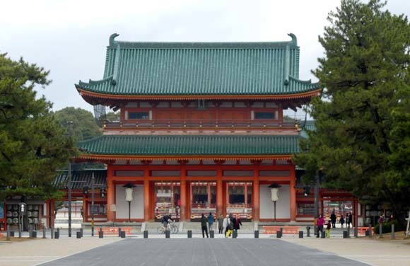 冬の平安神宮_e0048413_21325036.jpg