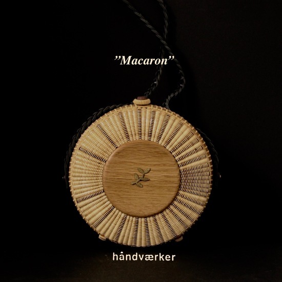 \"Macaron\" 7inch round clutch_f0197215_14492739.jpeg