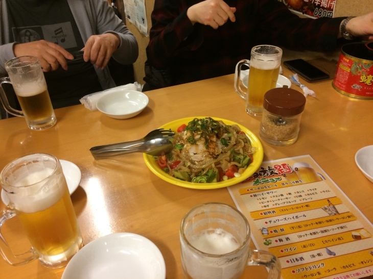 136会じゃないよ! Just ~New year\'s drinking party!!_e0036217_23480251.jpg