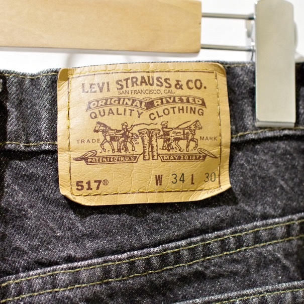 Levis 517 ブラック USA製 後染め-