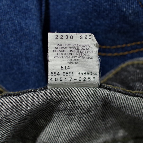 Levi's 517 Black / 先染め ブラック & 550 後染め ブラック Levi's 517 Black / 先染め ブラック & 550 後染め ブラック