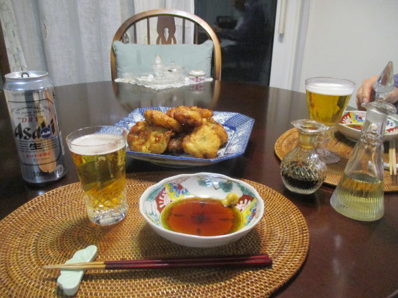 落とし揚げとトースターの掃除_a0279743_16270819.jpg