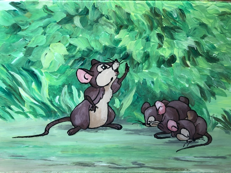 ネズミの絵 : 写真サイトの続きの続きです