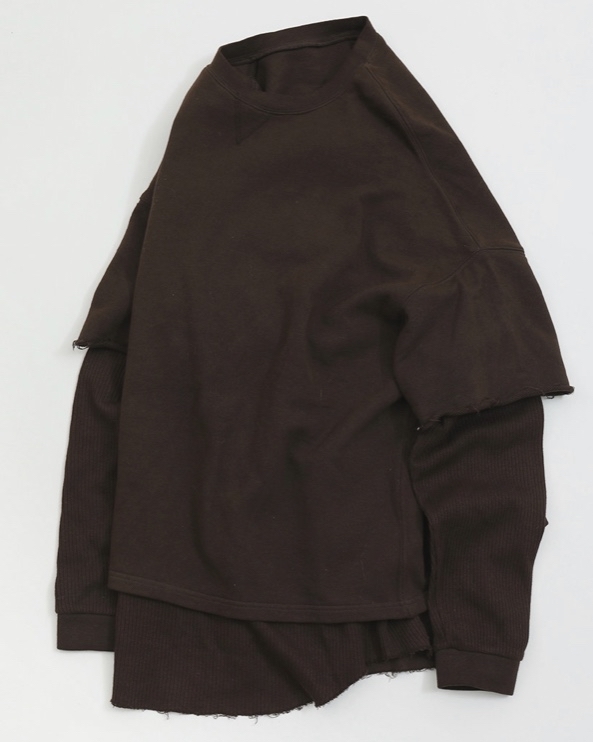トップス todayful Layered Cotton Sweat TODAYFUL トゥデイフル TODAYFUL Layered Cotton Sweat