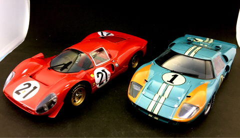 フォードVSフェラーリ、SWスターデストロイヤー 他 : マルタカヤ模型