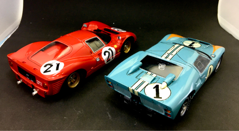 フジミ模型　フォードVSフェラーリ再現セット フォードVSフェラーリ、SWスターデストロイヤー 他 : マルタカヤ模型