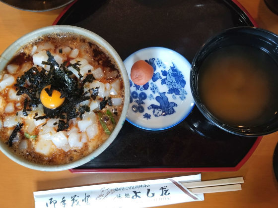 旅のはじまりは名物イカ丼_a0182281_15550858.jpg