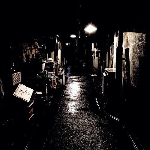 雨の帰り道 #iPhotoretouch_c0060143_15133747.jpg