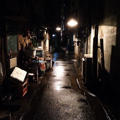 雨の帰り道 #iPhotoretouch_c0060143_15133794.jpg