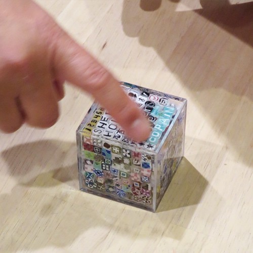 Cube Étude vol.4 で発表された5cmキューブ作品達_c0060143_19545666.jpg