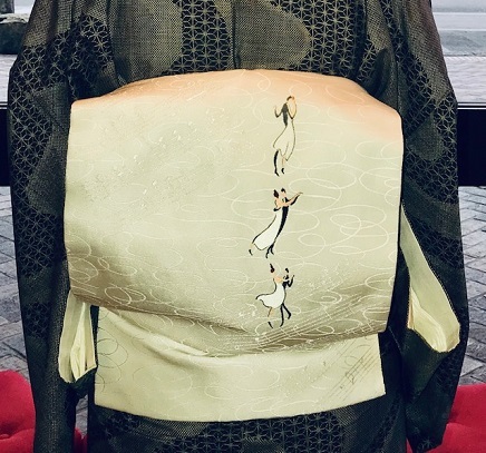 野田さんコンサート・大島にまいづる帯・楽器帯前太鼓。_f0181251_15244739.jpg