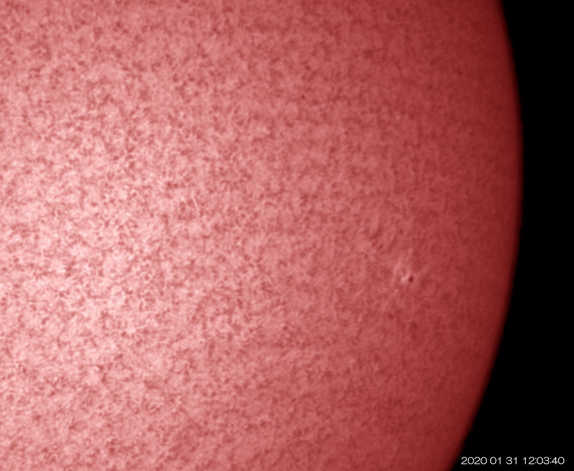 1月31日の太陽_e0174091_15582440.jpg