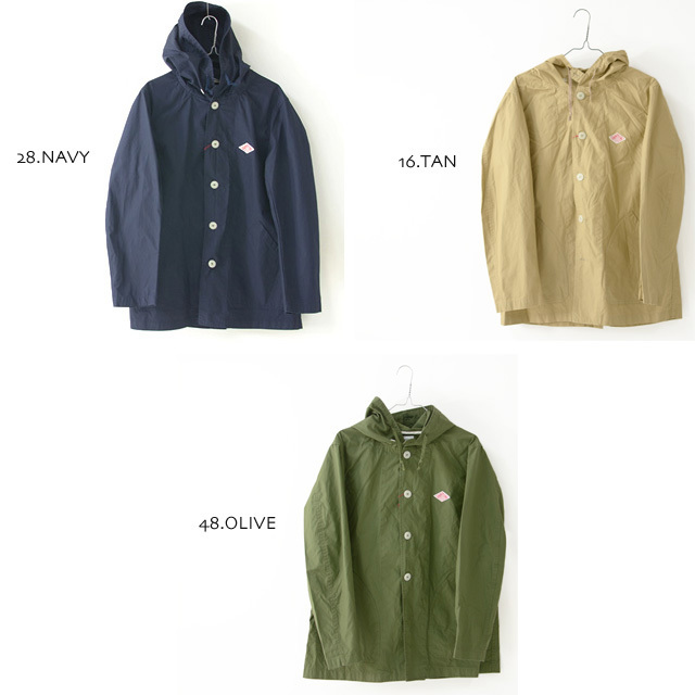 DANTON [ダントン] M's DOWNPROOF WORK PARKA SINGLE JACKET [JD