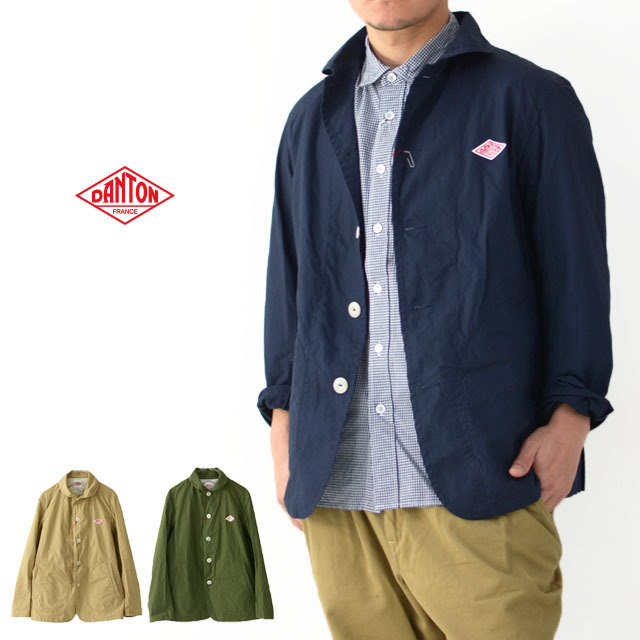 DANTON [ダントン] DOWNPROOF SINGLE WORK JACKET [JD-8715DUK] ダウンプルーフ シングル ワークジャケットハーフコート・メンズ・男性用・MEN\'S _f0051306_17130282.jpg