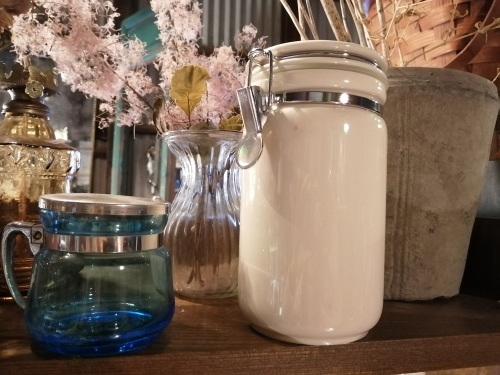 【時間指定不可】 銅の水差しとコーヒーブレイク ｱﾝﾃｨﾐﾃ intimite 生活雑貨とｱﾝﾃｨｰｸ : 工芸品