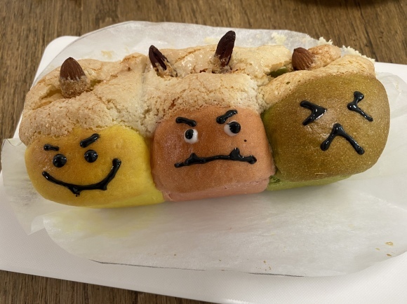 恵方巻パン 3色鬼パン 手づくりパン教室佐々木ブログ