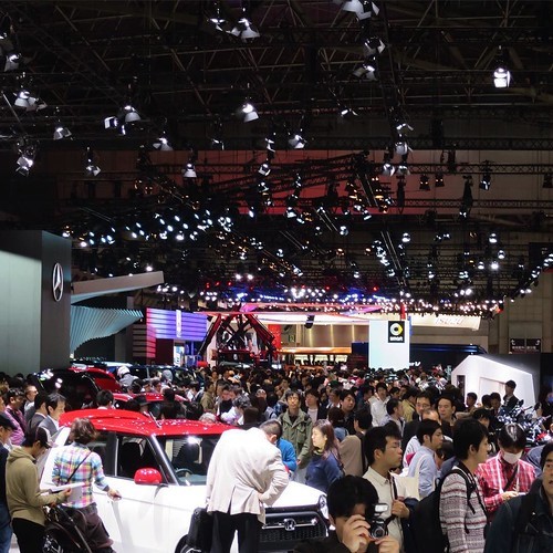 『ベストカーアンバサダー』の東京モーターショーツアー、ガイド役はスーザンさん_c0060143_19575919.jpg