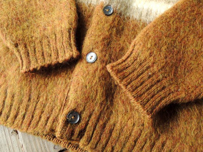 60S MILWAUKEE KNIT MOHAIR CARDIGAN JUNK--RECOMMEND 60S MILWAUKEE KNIT MOHAIR CARDIGAN JUNK--RECOMMEND