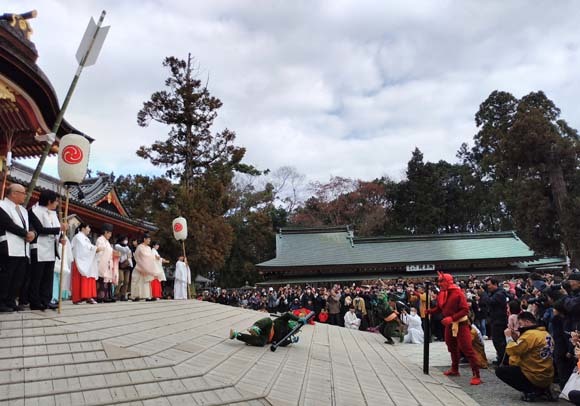石清水八幡宮 鬼やらい神事_e0048413_22165470.jpg