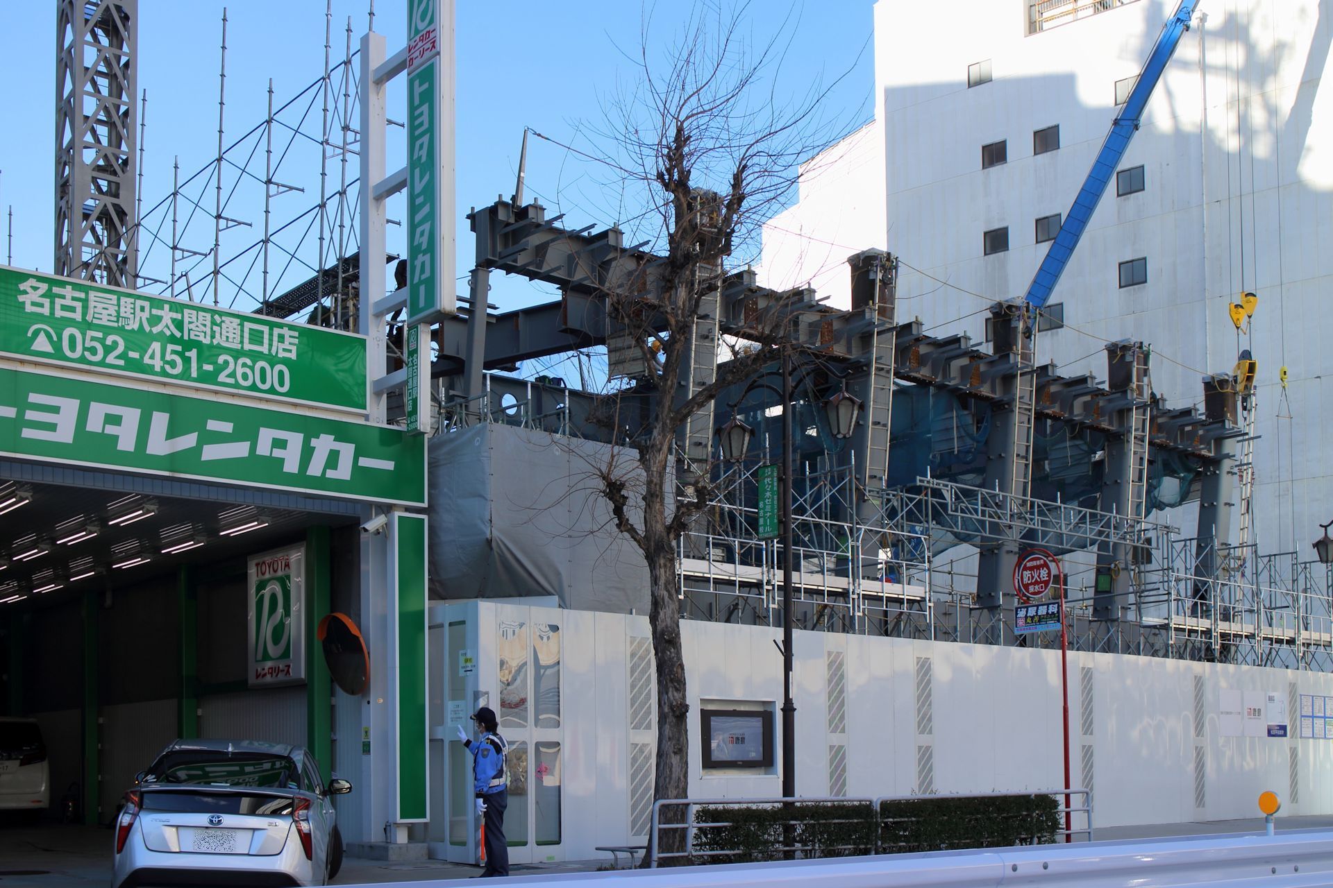 河合塾新名駅キャンパス : 名古屋駅前の風景