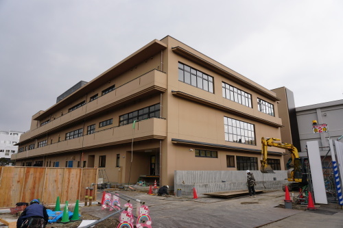 進捗状況「金沢市立森山町小学校校舎改築工事（建築工事その１）」_d0095305_18275322.jpg